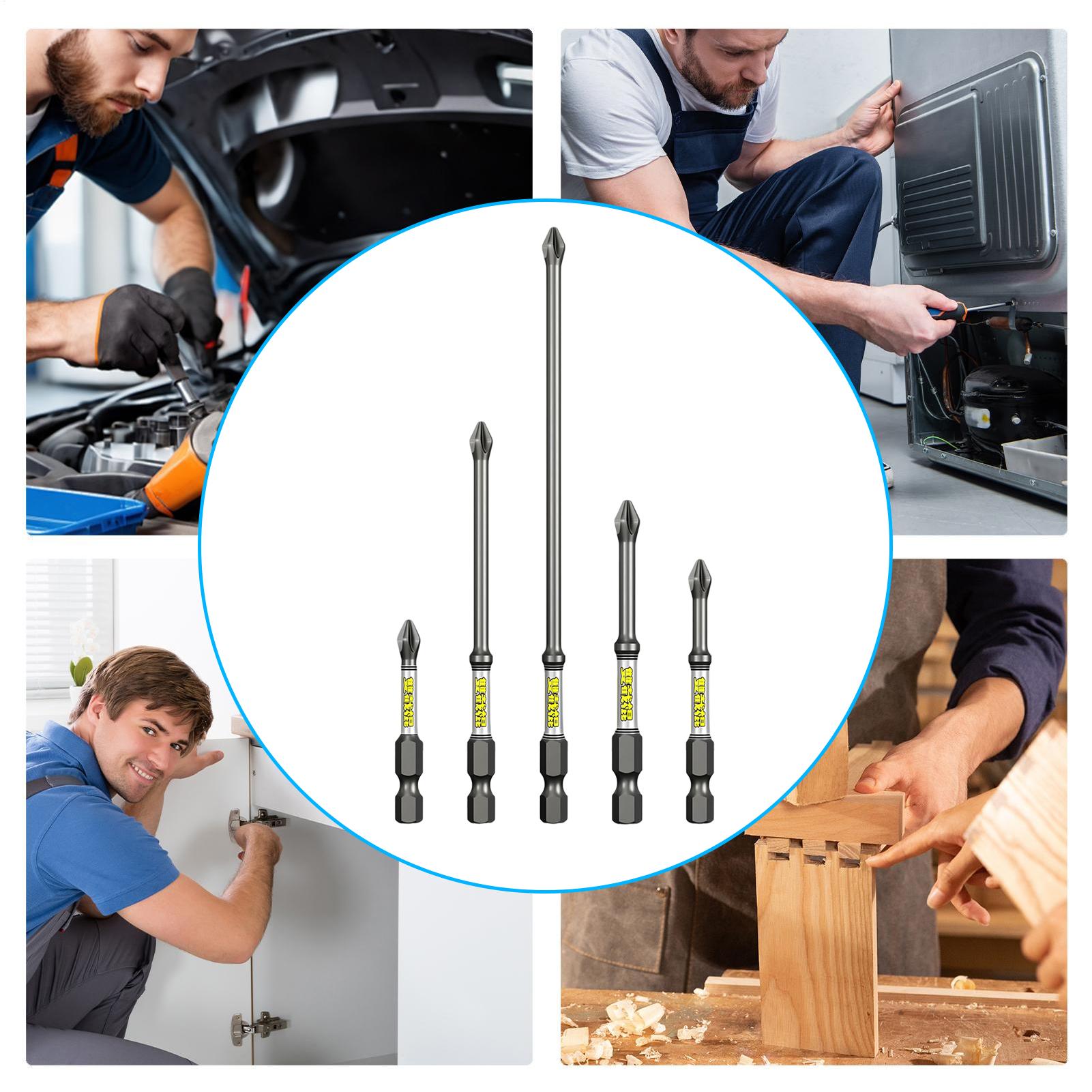 Drill Screwdriver Bit Set 5-Pi - Tools Of Workshop recension och pris