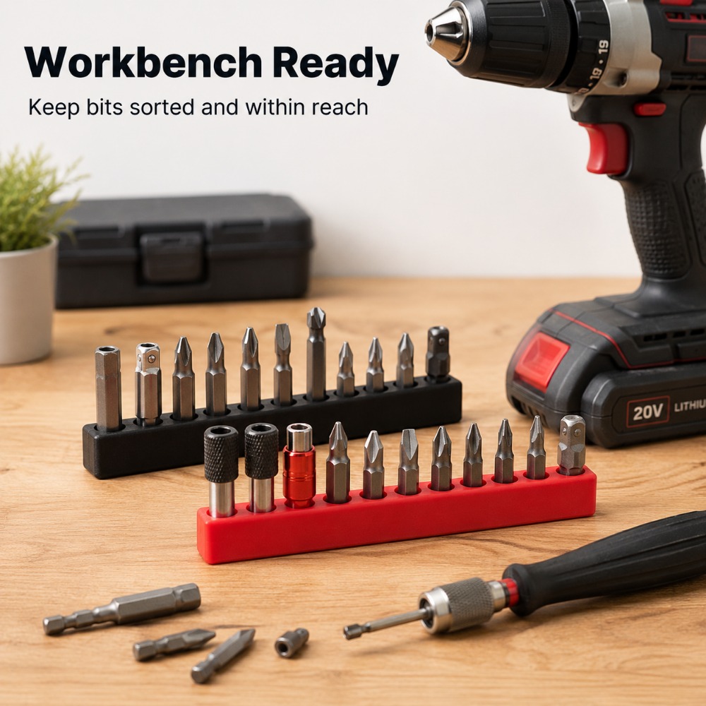 Screwdriver Bit Storage Cases  - Workshop Tools Used recension och pris