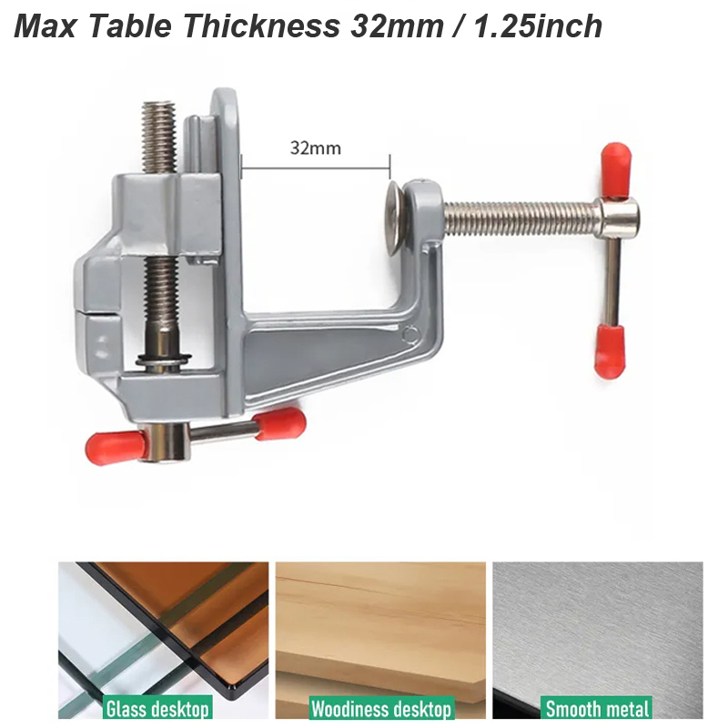 35MM Aluminium Alloy Table Ben - Workshop Tools Vice recension och pris