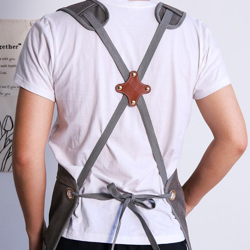 Canvas Apron With Printed Logo - Workshop Tools Logo recension och pris