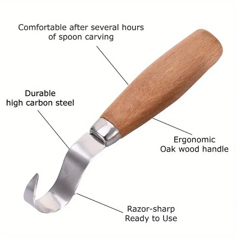 Wood Carving Knife Chisel Hook - Workshop Tools For Carpentry recension och pris