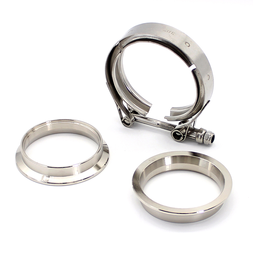 Stainless Steel V Band Clamp w - Pipe Clamp Bar recension och pris