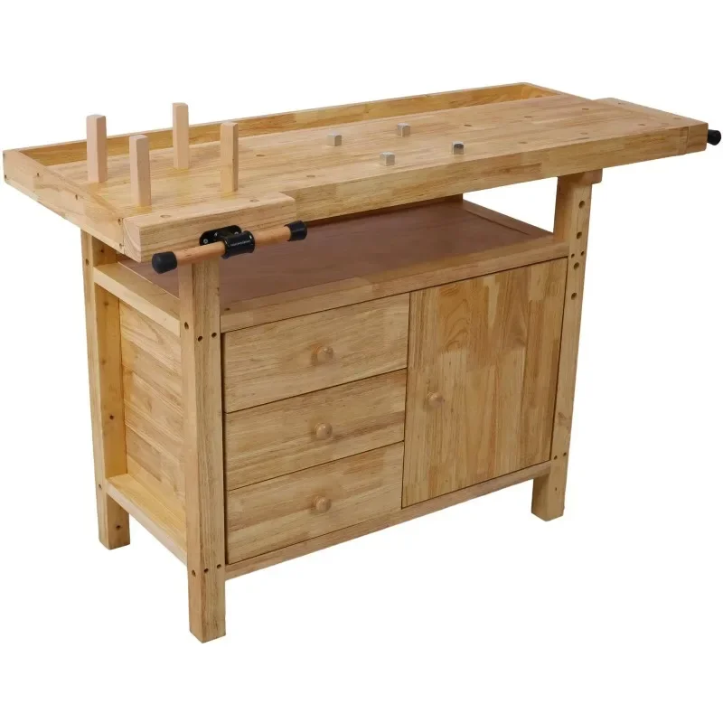 Steel and wood workbenches are - Workshop Tools Used recension och pris