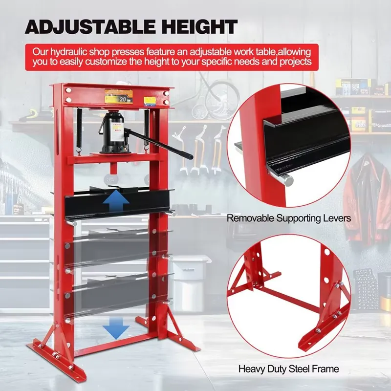 20 Ton H-frame Hydraulic Works - Workshop Tools Used recension och pris