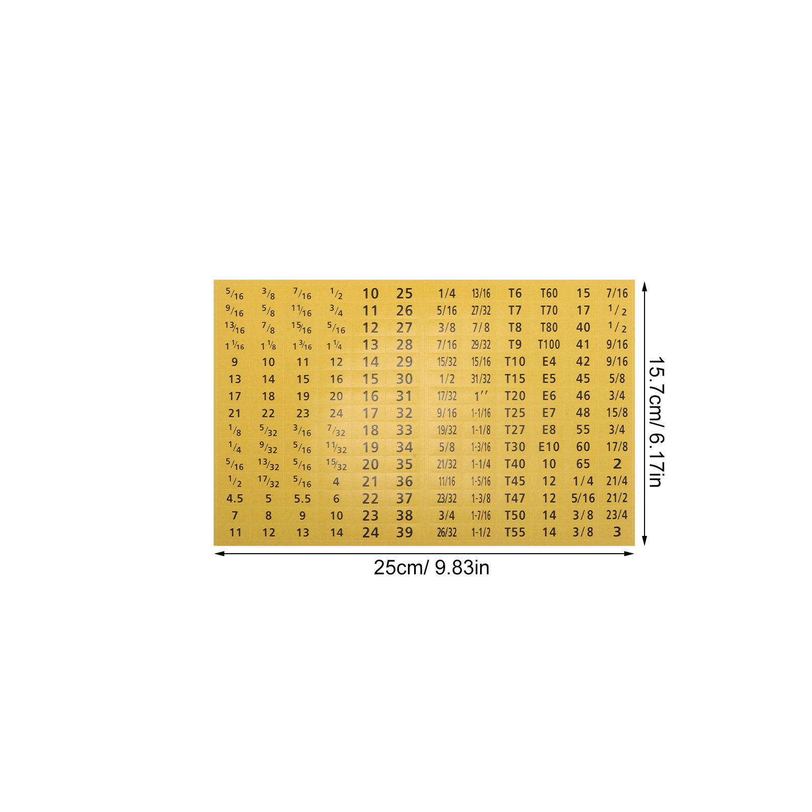 20Sheets Socket Wrench Sticker - Tools Of Workshop recension och pris